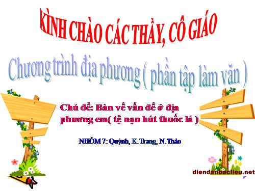 Bài 19. Chương trình địa phương (phần Tập làm văn)