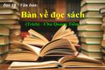 Bài 18. Bàn về đọc sách