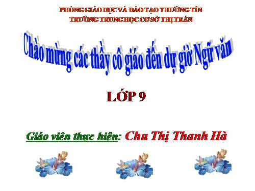 Bài 23. Mùa xuân nho nhỏ