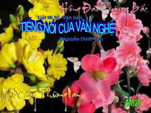 Bài 19. Tiếng nói của văn nghệ