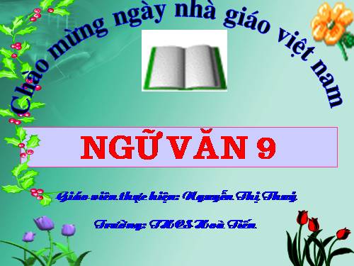 Bài 13. Đối thoại, độc thoại và độc thoại nội tâm trong văn bản tự sự