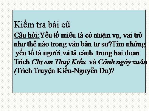 Bài 8. Miêu tả nội tâm trong văn bản tự sự
