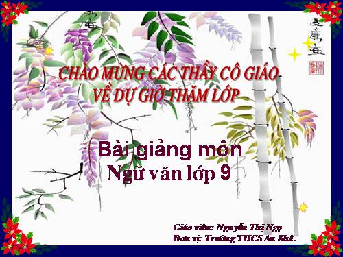 Bài 10. Bài thơ về tiểu đội xe không kính