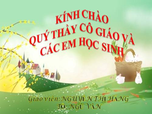 Bài 6. Cảnh ngày xuân