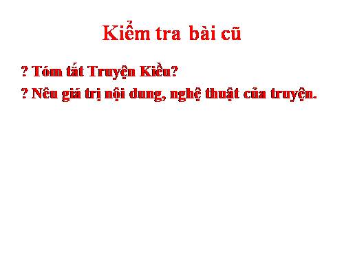 Bài 6. Chị em Thúy Kiều