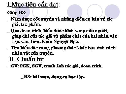 Bài 8. Lục Vân Tiên cứu Kiều Nguyệt Nga