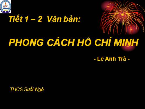 Bài 1. Phong cách Hồ Chí Minh