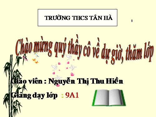 Bài 13. Làng