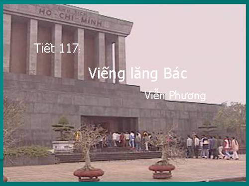 Bài 23. Viếng lăng Bác