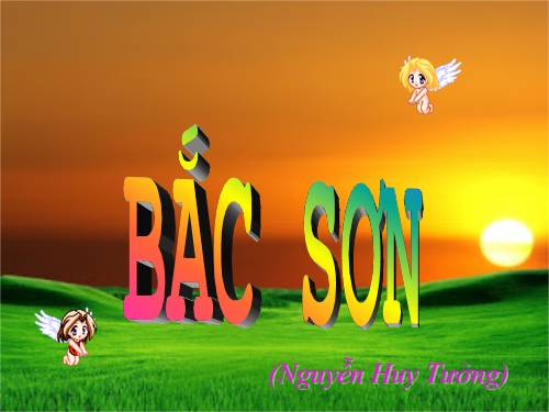 Bài 32. Bắc Sơn