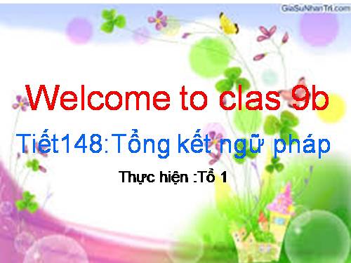 Bài 29. Tổng kết về ngữ pháp