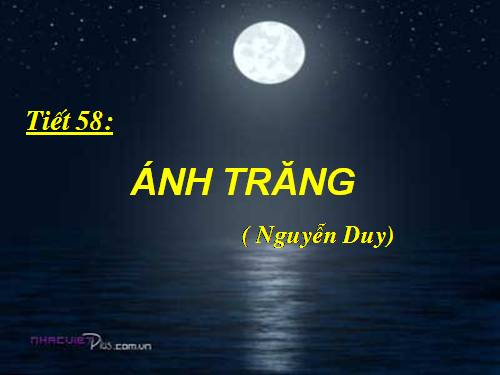 Bài 12. Ánh trăng