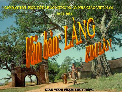 Bài 13. Làng