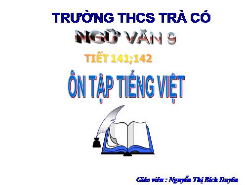 Bài 27. Ôn tập phần Tiếng Việt (Khởi ngữ, Các thành phần biệt lập,...)