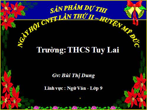 Bài 15. Chiếc lược ngà