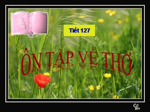 Bài 25. Ôn tập về thơ