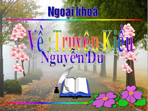 Truyện Kiều- Ngoại khóa