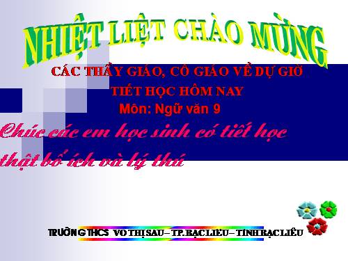 Bài 22. Cách làm bài nghị luận về một vấn đề tư tưởng, đạo lí