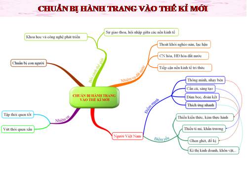 Bài 20. Chuẩn bị hành trang vào thế kỉ mới