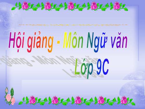 Bài 24. Nghĩa tường minh và hàm ý