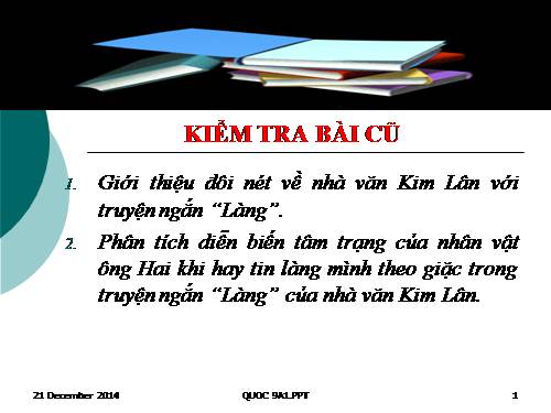 Bài 14. Lặng lẽ Sa Pa