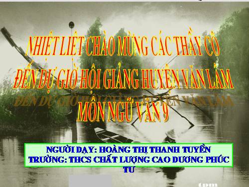 Bài 27. Bến quê