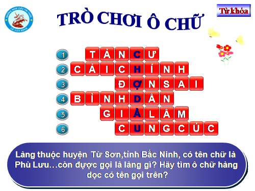 Bài 13. Làng