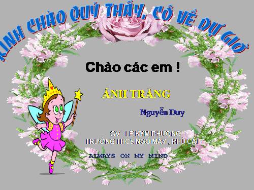 Bài 12. Ánh trăng