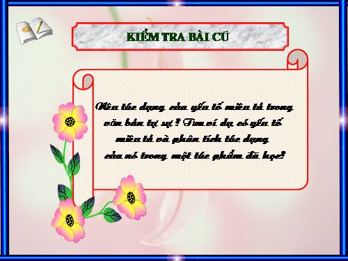 Bài 8. Miêu tả nội tâm trong văn bản tự sự