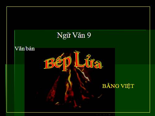 Bài 11. Bếp lửa