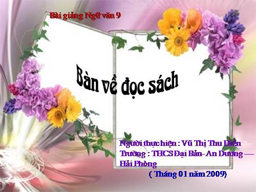 Bài 18. Bàn về đọc sách