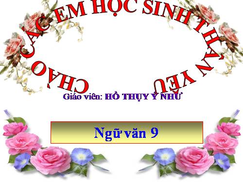 Bài 2. Các phương châm hội thoại (tiếp theo)