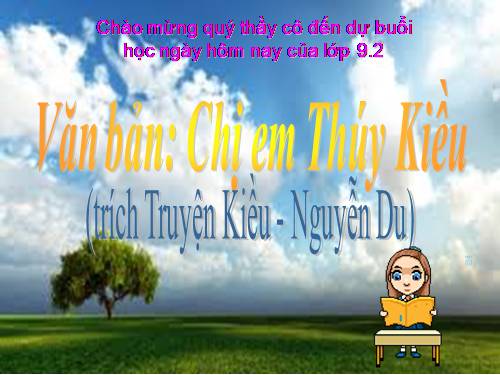 Bài 6. Chị em Thúy Kiều