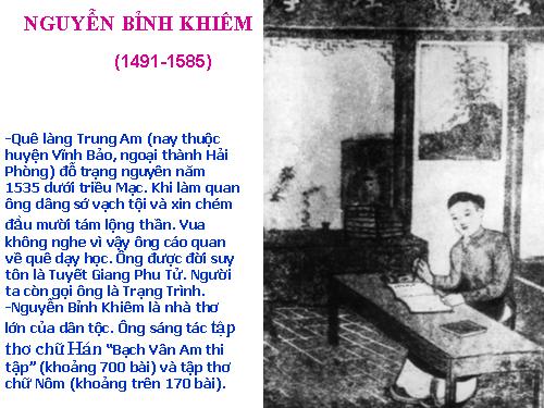 Nguyễn Bỉnh Khiêm