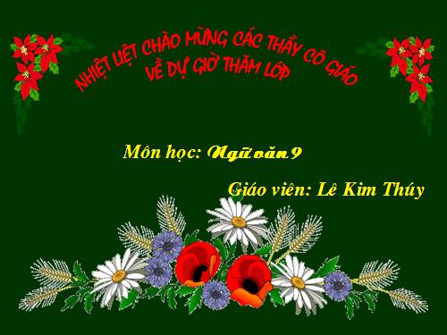 Bài 25. Nghĩa tường minh và hàm ý (tiếp theo)