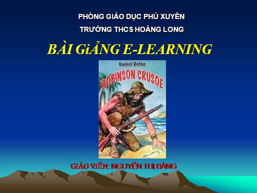 Bài 29. Rô-bin-xơn ngoài đảo hoang