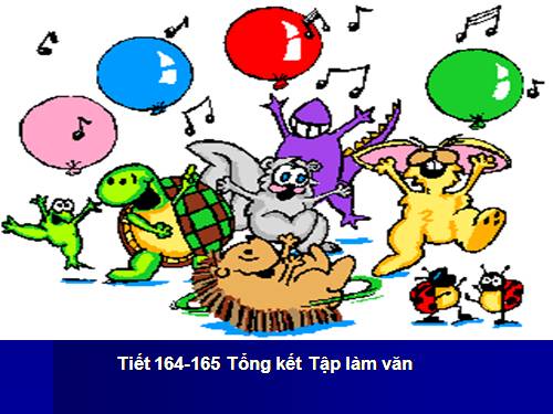 Bài 32. Tổng kết phần Tập làm văn
