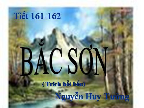 Bài 32. Bắc Sơn