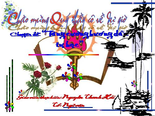 CĐ: TĂNG CƯỜNG HƯỚNG DẪN TỰ HỌC