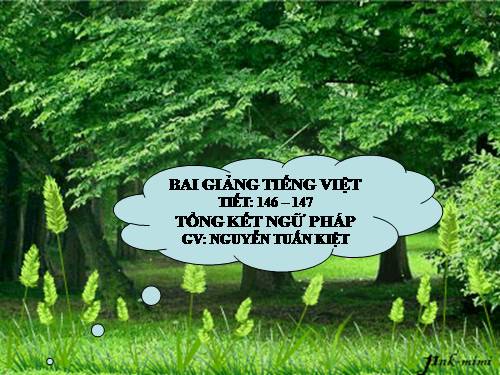 Bài 29. Tổng kết về ngữ pháp