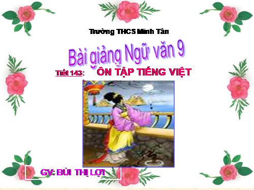 Bài 27. Ôn tập phần Tiếng Việt (Khởi ngữ, Các thành phần biệt lập,...)