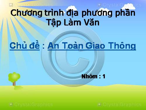 Bài 19. Chương trình địa phương (phần Tập làm văn)