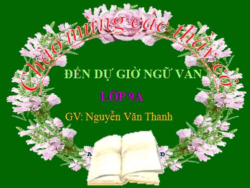Bài 24. Nghị luận về một đoạn thơ, bài thơ