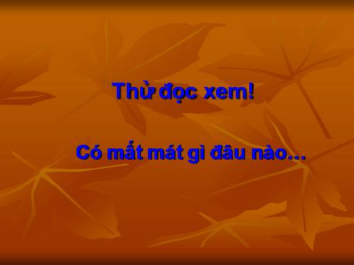 đọc thử xem