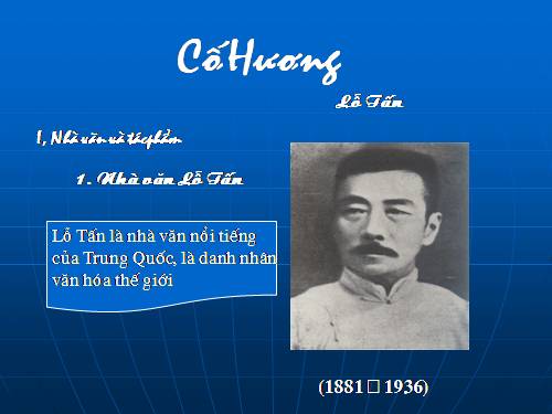 Bài 16. Cố hương