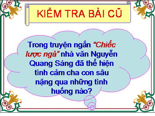 Bài 16. Cố hương