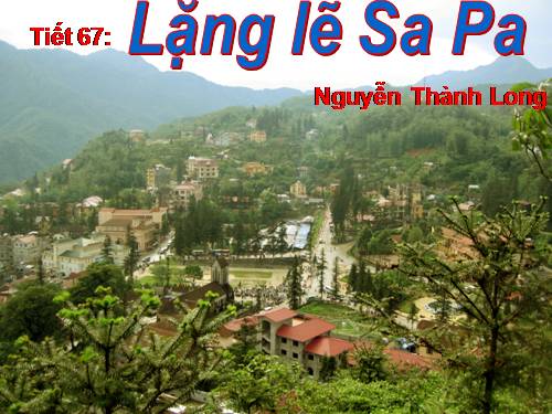 Bài 14. Lặng lẽ Sa Pa