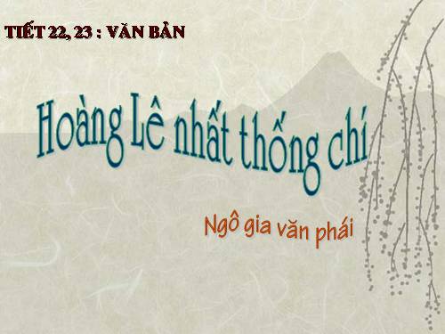 Bài 5. Hoàng Lê nhất thống chí - Hồi thứ mười bốn