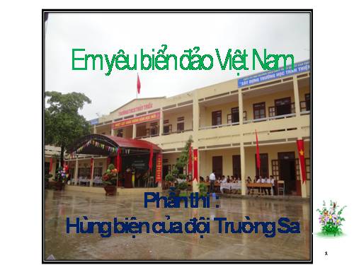 Em yêu biển đảo quê hương