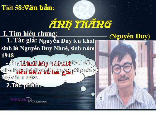 Bài 12. Ánh trăng